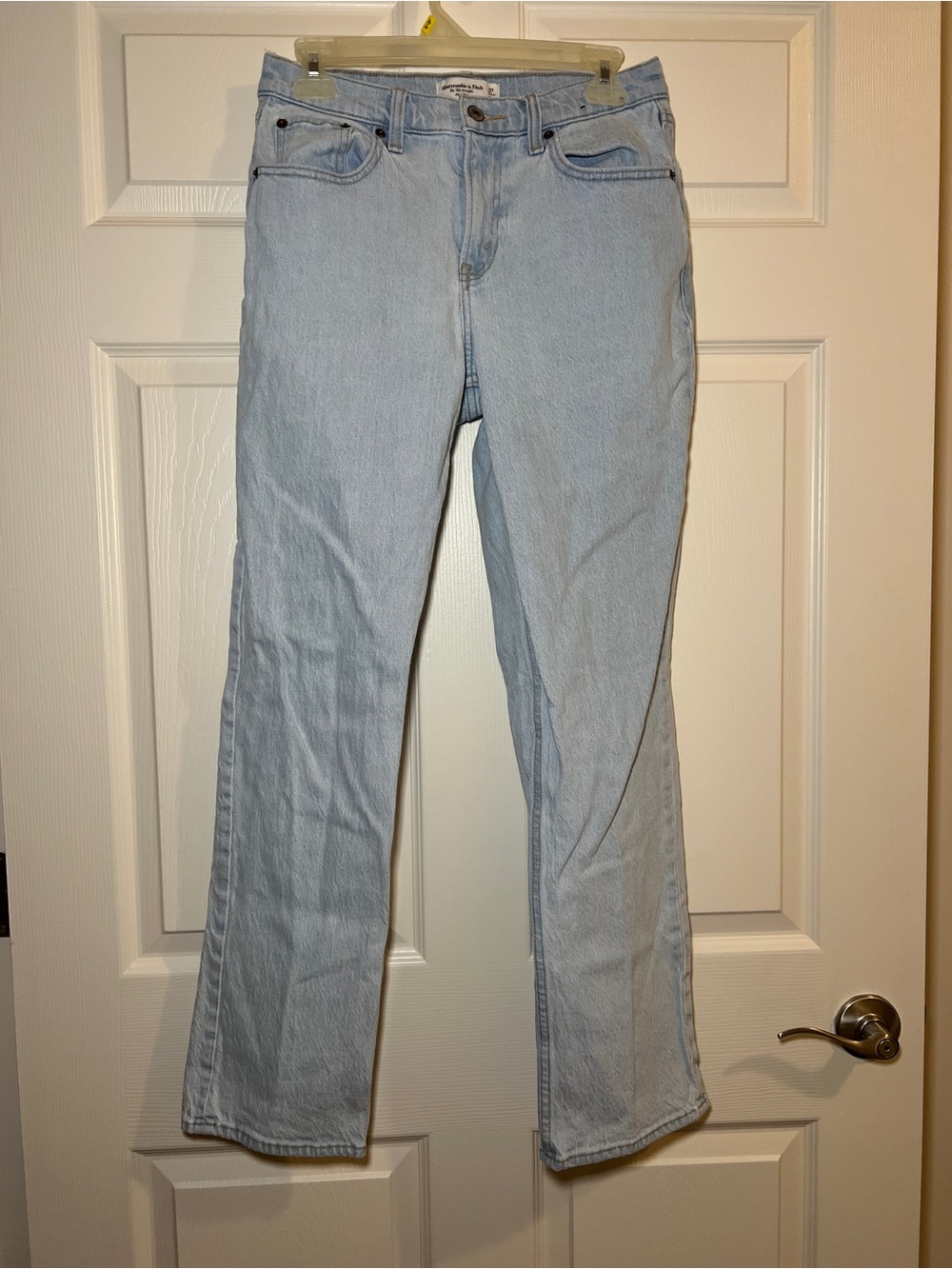 Abercrombie & Fitch Light Blue Straight Leg Jeans